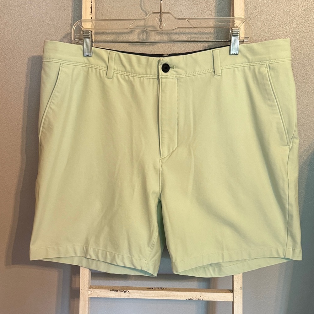 VRST Pastel Green Stretch Shorts Size 40 Men